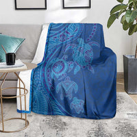 Hawaiian Turtles and Polynesian Art Tattoo Blanket Ocean Abyss LT03 - Polynesian Pride