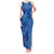 Hawaiian Turtles and Polynesian Art Tattoo Tank Maxi Dress Ocean Abyss