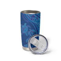 Hawaiian Turtles and Polynesian Art Tattoo Tumbler Cup Ocean Abyss