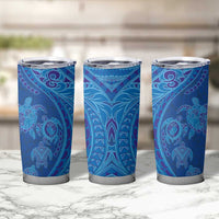 Hawaiian Turtles and Polynesian Art Tattoo Tumbler Cup Ocean Abyss