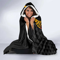 Hawaiian Hibiscus Turtle and Tropical Flower Hooded Blanket Dynamic Vibe LT03 - Polynesian Pride