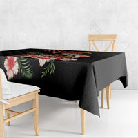 Hawaiian Hibiscus Turtle and Tropical Flower Tablecloth Dynamic Vibe LT03 - Polynesian Pride