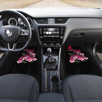Hawaiian Hibiscus Turtle and Tropical Flower Car Mats Sweet Vibe