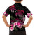 Hawaiian Hibiscus Turtle and Tropical Flower Family Matching Off The Shoulder Long Sleeve Dress and Hawaiian Shirt Sweet Vibe