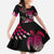 Hawaiian Hibiscus Turtle and Tropical Flower Family Matching Off The Shoulder Long Sleeve Dress and Hawaiian Shirt Sweet Vibe
