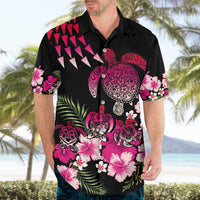 Hawaiian Hibiscus Turtle and Tropical Flower Hawaiian Shirt Sweet Vibe