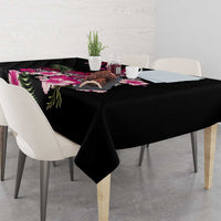 Hawaiian Hibiscus Turtle and Tropical Flower Tablecloth Sweet Vibe LT03 - Polynesian Pride