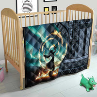 Samoan Siapo Motif and Siva Afi Dance Quilt