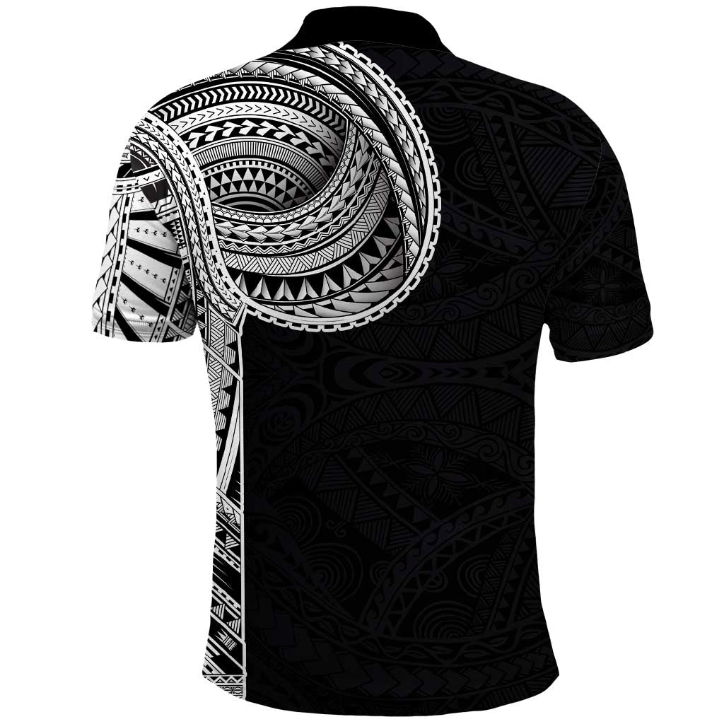 Samoan Art Tattoo Polynesian Pattern Polo Shirt LT03 - Polynesian Pride