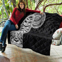 Samoan Art Tattoo Polynesian Pattern Quilt