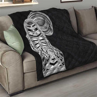 Samoan Art Tattoo Polynesian Pattern Quilt