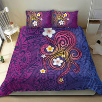 Hawaiian Octopus Tattoo and Frangipani Bedding Set LT03 - Polynesian Pride
