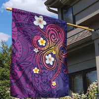 Hawaiian Octopus Tattoo and Frangipani Garden Flag LT03 - Polynesian Pride