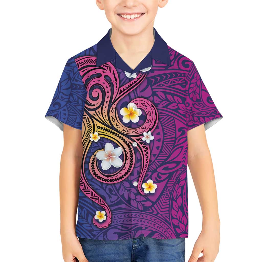 Hawaiian Octopus Tattoo and Frangipani Hawaiian Shirt LT03 - Polynesian Pride