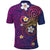 Hawaiian Octopus Tattoo and Frangipani Polo Shirt