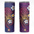 Hawaiian Octopus Tattoo and Frangipani Skinny Tumbler