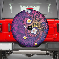 Hawaiian Octopus Tattoo and Frangipani Spare Tire Cover LT03 - Polynesian Pride