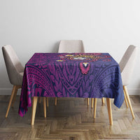 Hawaiian Octopus Tattoo and Frangipani Tablecloth LT03 - Polynesian Pride