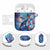 Hawaii Aloha Whales AirPods Case Hibiscus and Whales with Polynesian Pattern - Polynesian Pride