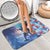 Hawaii Aloha Whales Bathroom Set Hibiscus and Whales with Polynesian Pattern - Polynesian Pride