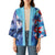 Hawaii Aloha Whales Kimono Hibiscus and Whales with Polynesian Pattern - Polynesian Pride