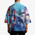 Hawaii Aloha Whales Kimono Hibiscus and Whales with Polynesian Pattern - Polynesian Pride