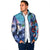 Hawaii Aloha Whales Padded Jacket Hibiscus and Whales with Polynesian Pattern - Polynesian Pride