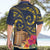 Tokelau Tokehega Day Hawaiian Shirt Coat of Arms with Polynesian Tattoo and Hibiscus