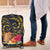 Tokelau Tokehega Day Luggage Cover Coat of Arms with Polynesian Tattoo and Hibiscus