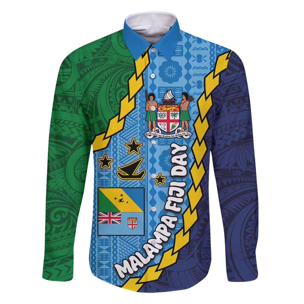 Malampa Fiji Day Family Matching Mermaid Dress and Hawaiian Shirt National Symbols with Tapa Tribal and Polynesian Tattoo