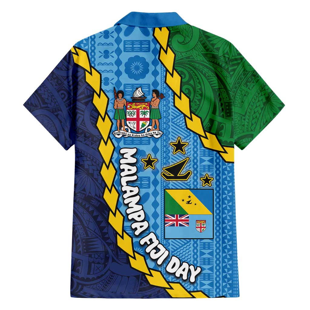 Malampa Fiji Day Family Matching Summer Maxi Dress and Hawaiian Shirt National Symbols with Tapa Tribal and Polynesian Tattoo