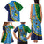 Malampa Fiji Day Family Matching Tank Maxi Dress and Hawaiian Shirt National Symbols with Tapa Tribal and Polynesian Tattoo