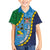 Malampa Fiji Day Kid Hawaiian Shirt National Symbols with Tapa Tribal and Polynesian Tattoo