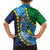 Malampa Fiji Day Kid Hawaiian Shirt National Symbols with Tapa Tribal and Polynesian Tattoo