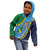 Malampa Fiji Day Kid Hoodie National Symbols with Tapa Tribal and Polynesian Tattoo