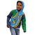 Malampa Fiji Day Kid Hoodie National Symbols with Tapa Tribal and Polynesian Tattoo