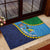 Malampa Fiji Day Rubber Doormat National Symbols with Tapa Tribal and Polynesian Tattoo