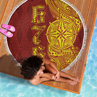 Tonga 676 Ngatu Tribal Tattoo Beach Blanket LT03 - Polynesian Pride