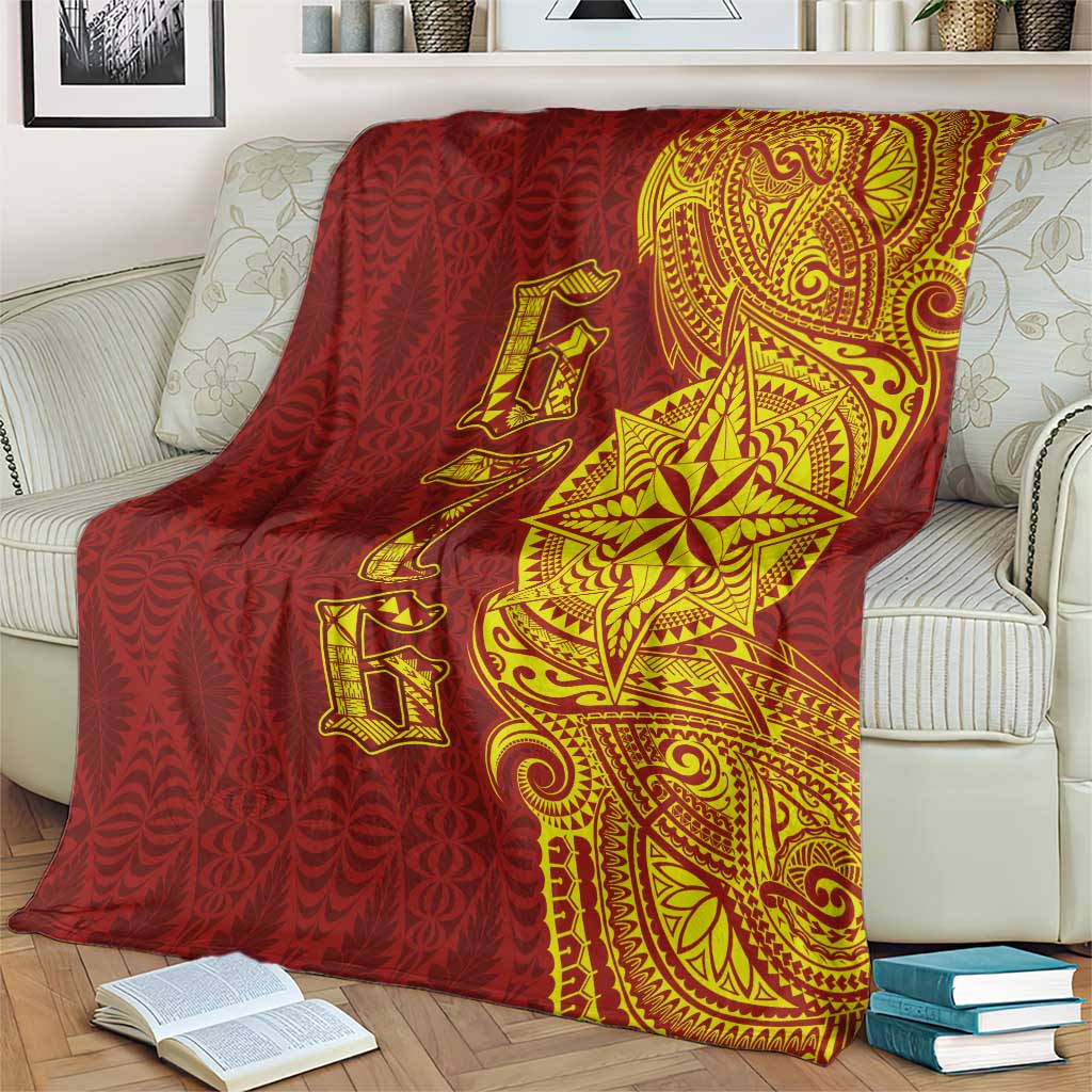 Tonga 676 Ngatu Tribal Tattoo Blanket LT03 - Polynesian Pride