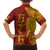 Tonga 676 Ngatu Tribal Tattoo Family Matching Off Shoulder Short Dress and Hawaiian Shirt