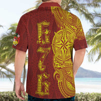 Tonga 676 Ngatu Tribal Tattoo Hawaiian Shirt LT03 - Polynesian Pride