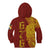 Tonga 676 Ngatu Tribal Tattoo Kid Hoodie