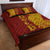 Tonga 676 Ngatu Tribal Tattoo Quilt Bed Set