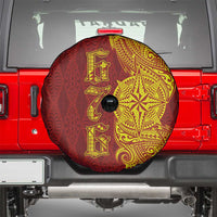 Tonga 676 Ngatu Tribal Tattoo Spare Tire Cover LT03 - Polynesian Pride