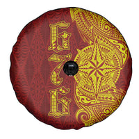 Tonga 676 Ngatu Tribal Tattoo Spare Tire Cover LT03 - Polynesian Pride