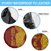 Tonga 676 Ngatu Tribal Tattoo Spare Tire Cover LT03 - Polynesian Pride