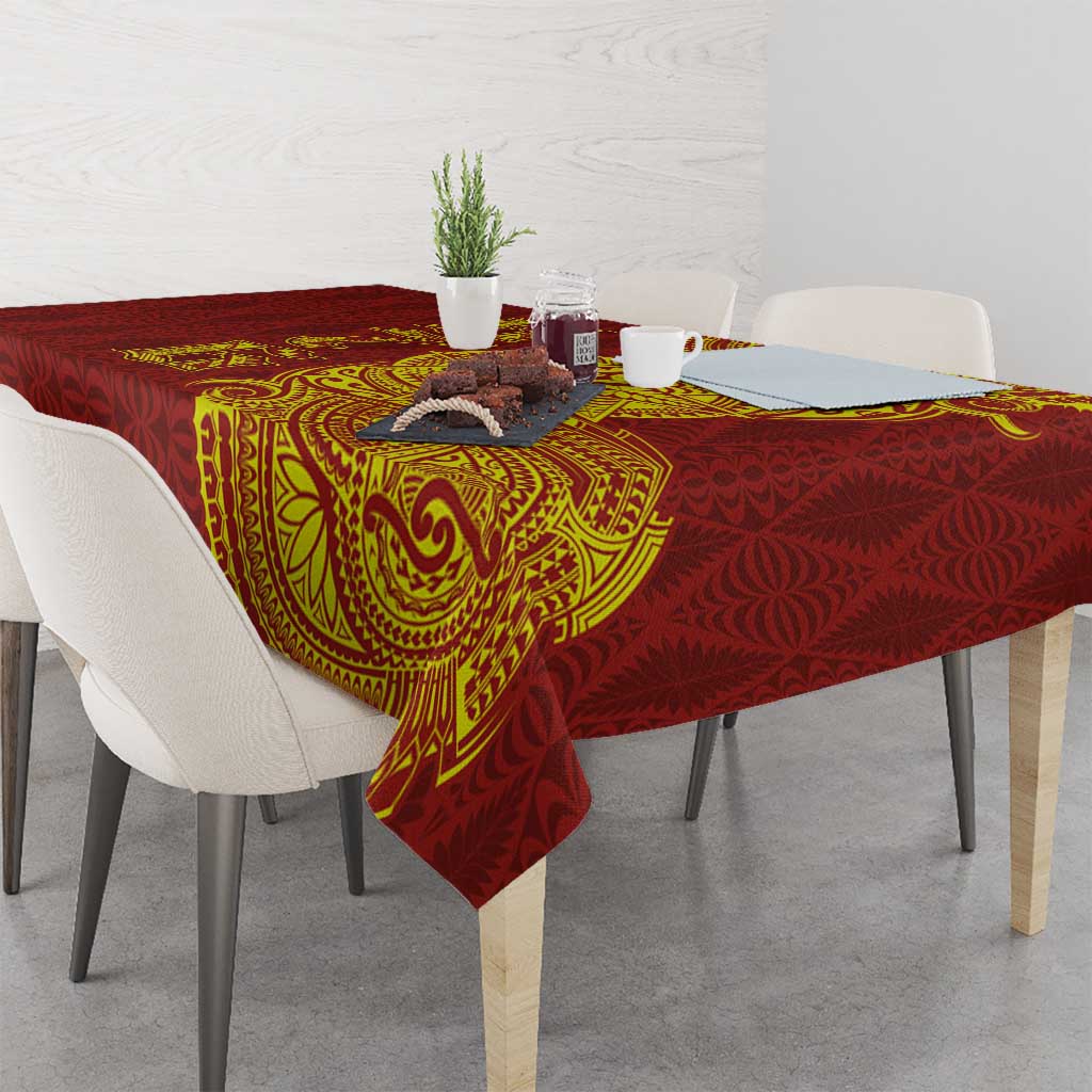 Tonga 676 Ngatu Tribal Tattoo Tablecloth LT03 - Polynesian Pride