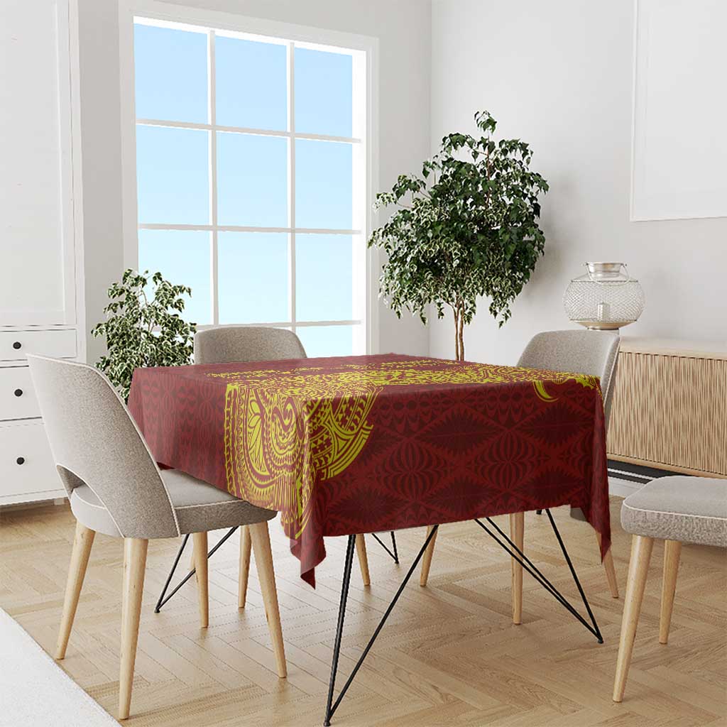 Tonga 676 Ngatu Tribal Tattoo Tablecloth LT03 - Polynesian Pride