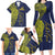 Personalised Tokelau Classic Ngatu Motifs Family Matching Long Sleeve Bodycon Dress and Hawaiian Shirt