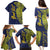 Personalised Tokelau Classic Ngatu Motifs Family Matching Puletasi and Hawaiian Shirt